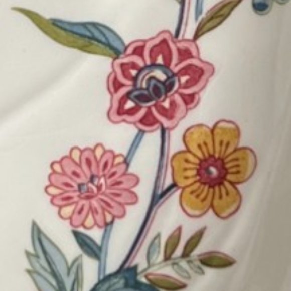 Vtg Jardin by ANDREA BY SADEK Oval Ceramic Leaf Dishes Japan 1980s READ - Picture 9 of 16